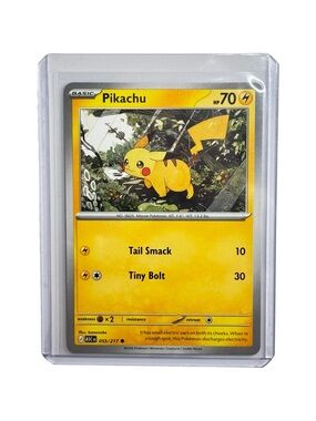 Pokémon TCG – Pikachu 055/217 – Common – Non-Holo